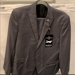 Men’s Grey 2 Piece Jacket